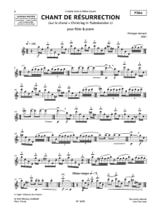 Chant de Résurrection - Philippe Hersant - Partition